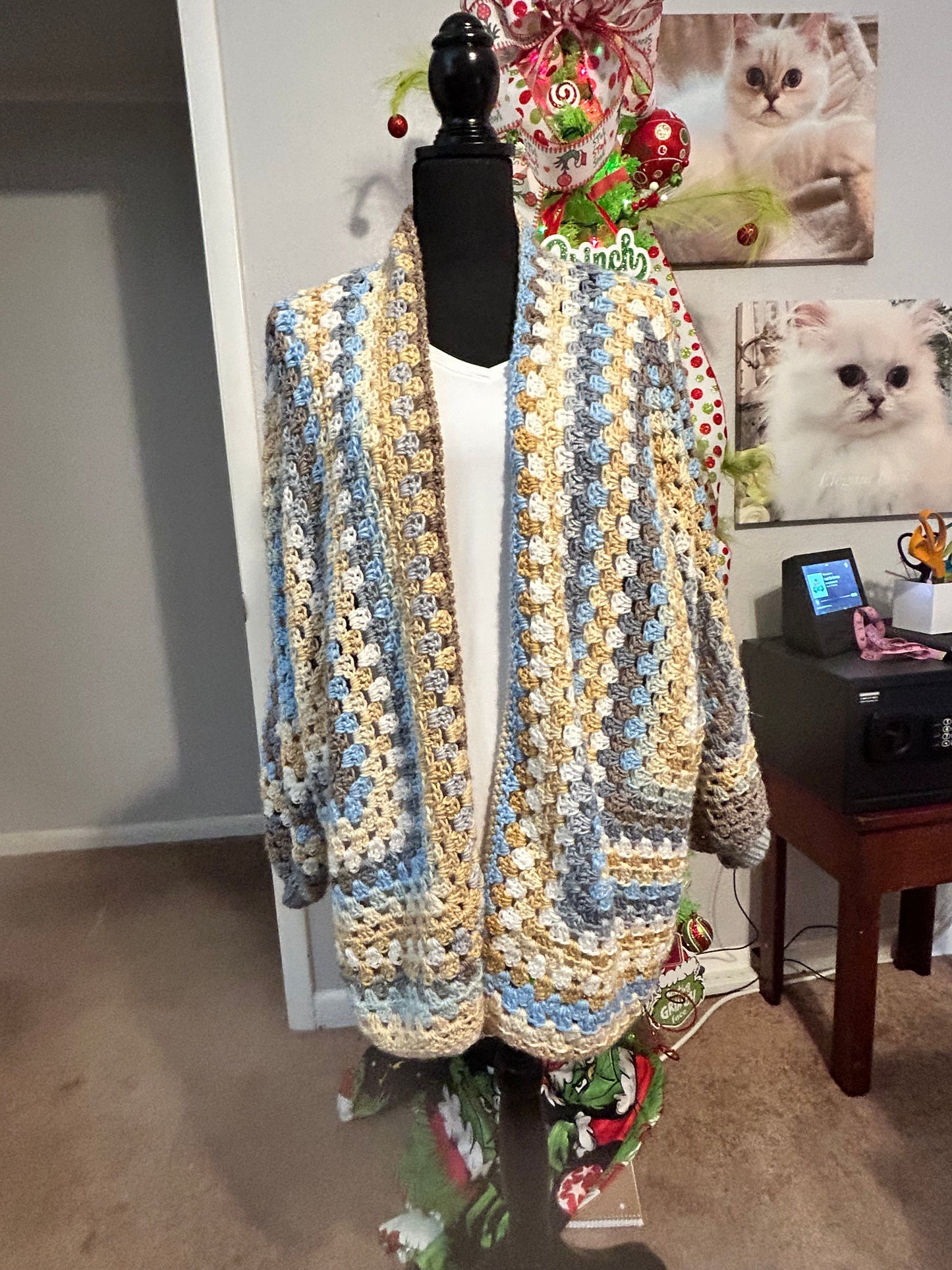 Hexagon Cardigan